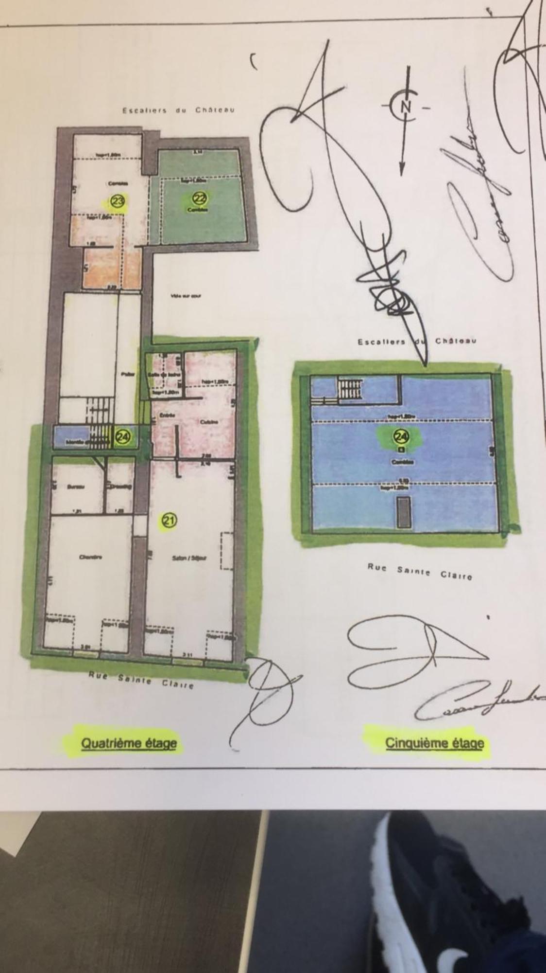 Annecy Sainte Claire Duplex Gare-Lac 4E Etage 4Ou6 Personnes Luaran gambar
